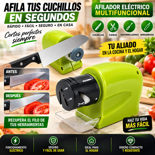 🔪 AFILADOR ELÉCTRICO MULTIFUNCIONAL