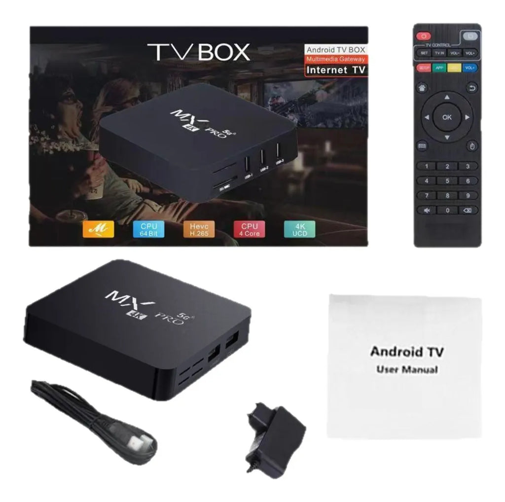 🔥 MXQ PRO 4K – TV BOX Android