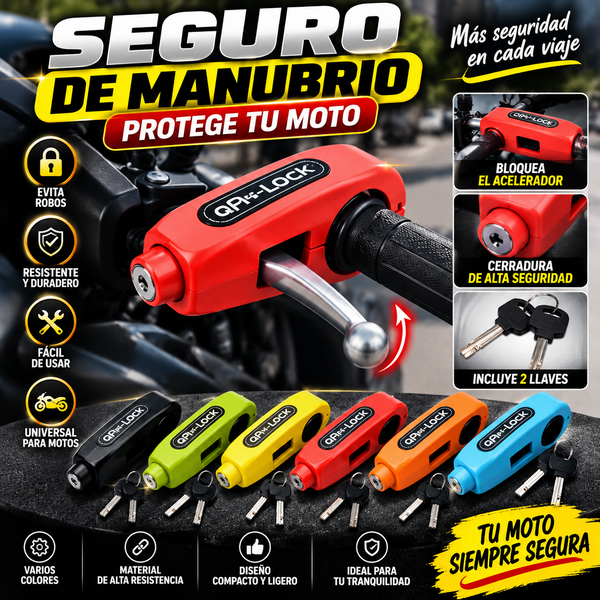 Seguro de Manubrio para Moto