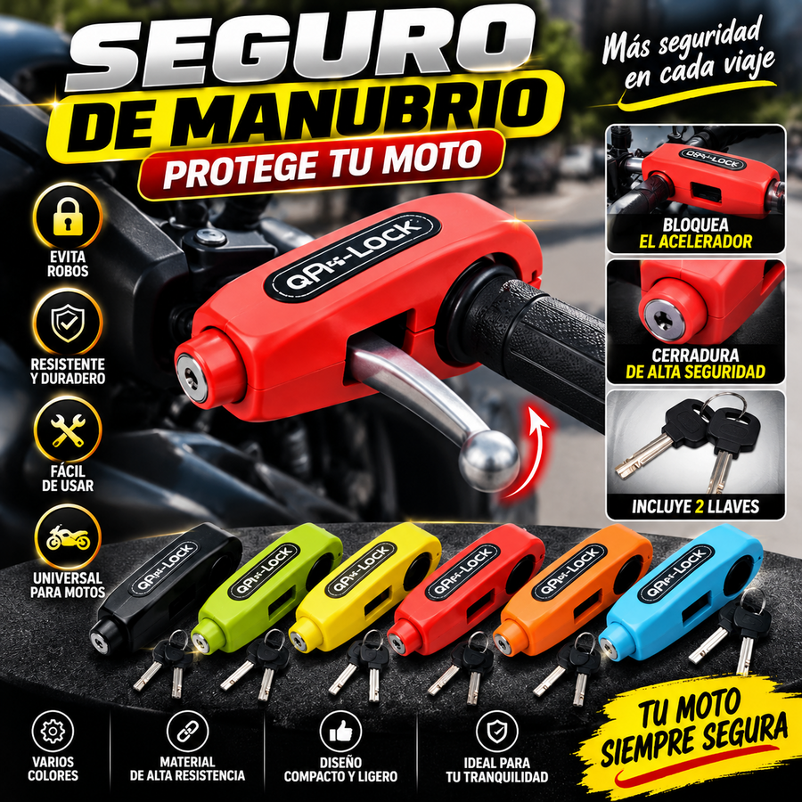 Seguro de Manubrio para Moto